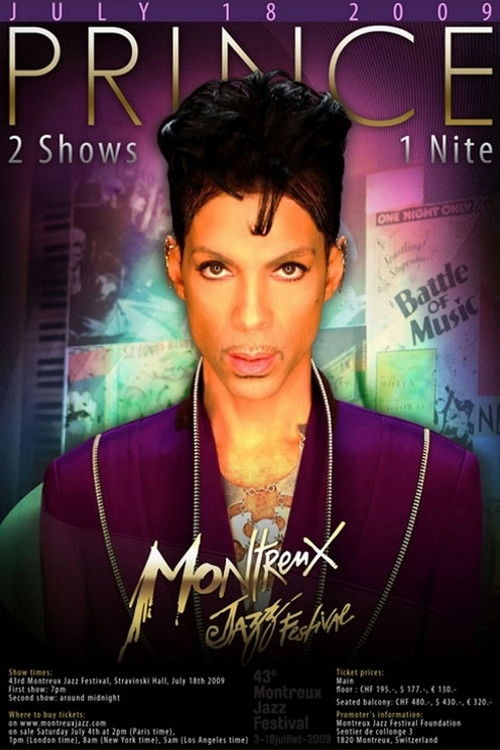 Prince: Montreux Like Jazz (2009) poster