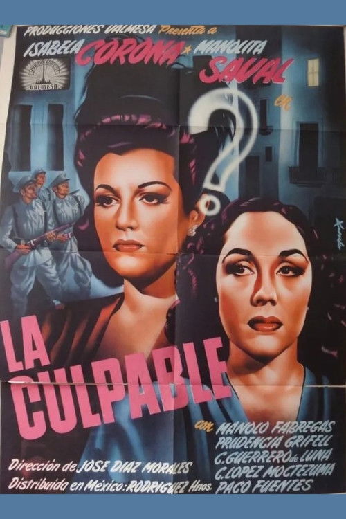 La culpable (1946) poster