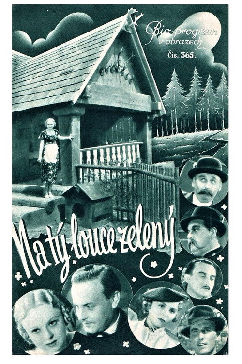 Na tý louce zelený (1936) poster