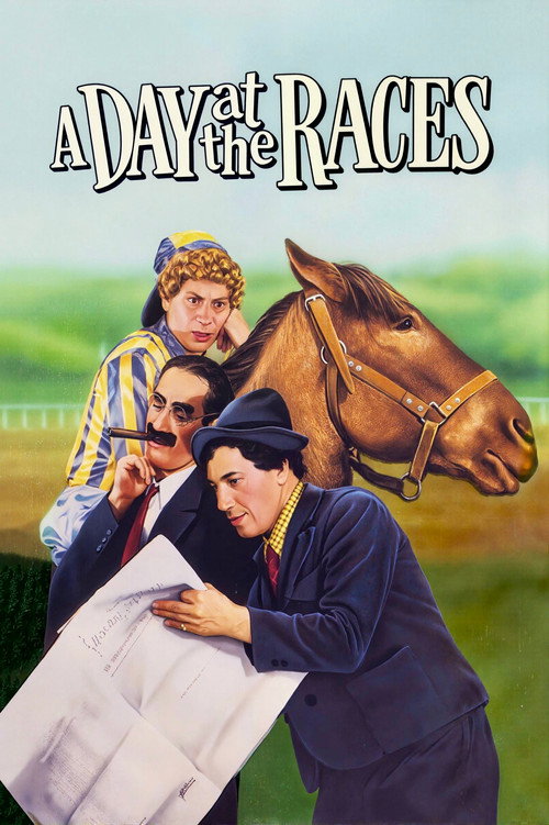 Üç Ahbap Çavuşlar At Yarışlarında Eğleniyor (1937) poster