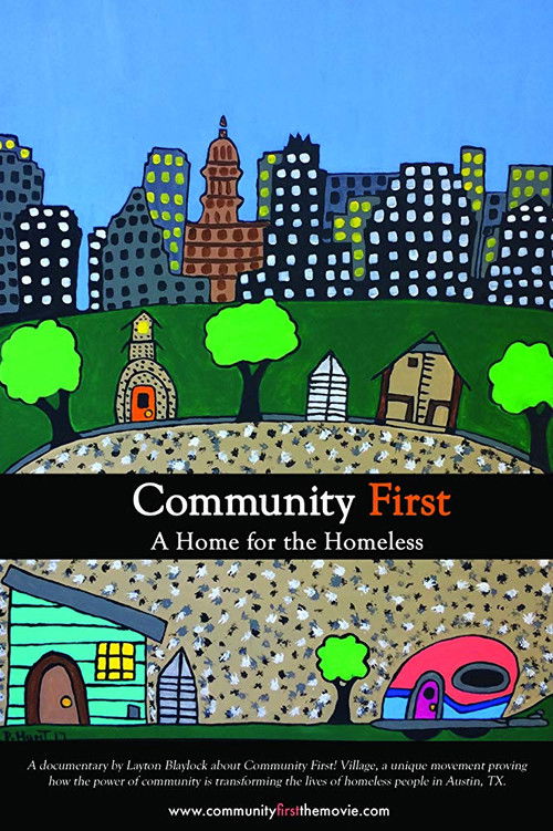 Community First, A Home for the Homeless (2019) poster
