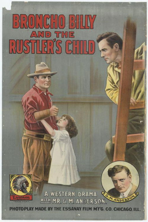 Broncho Billy and the Rustler's Child (1913) poster