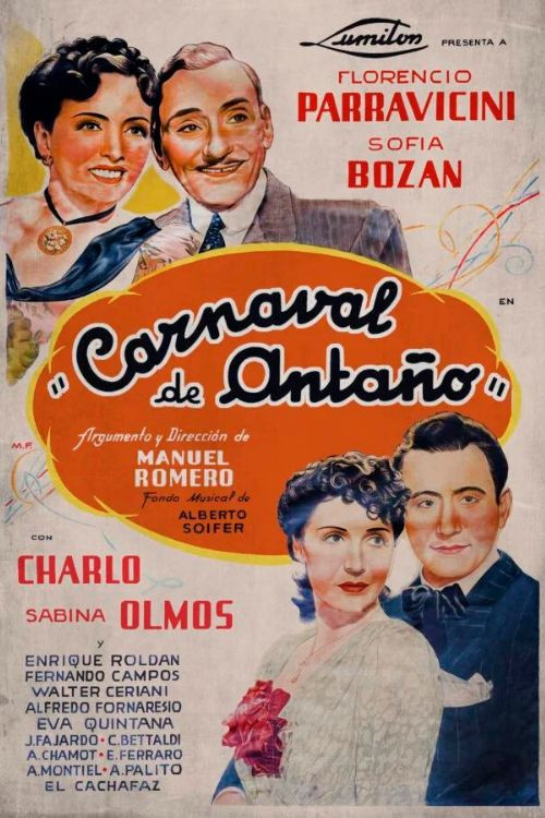 Carnaval de antaño (1940) poster