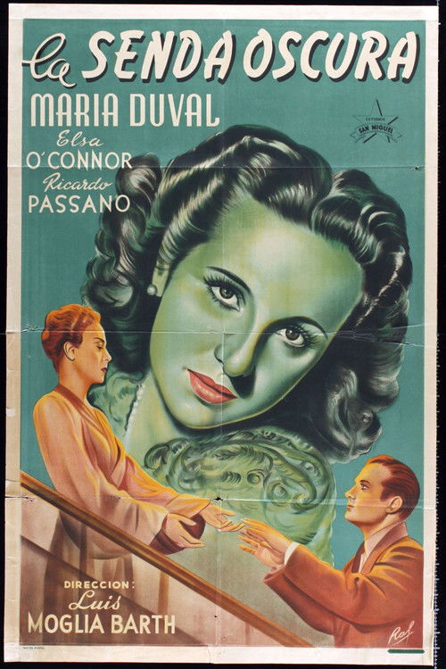 La senda oscura (1947) poster