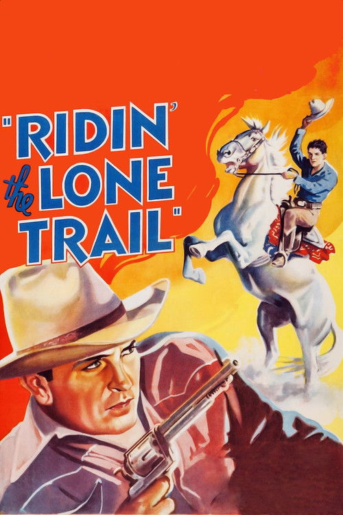 Ridin' the Lone Trail (1937) poster