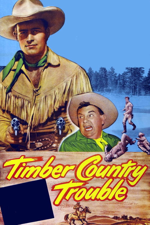 Timber Country Trouble (1955) poster