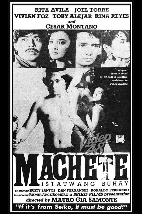 Machete: Istatwang Buhay (1990) poster