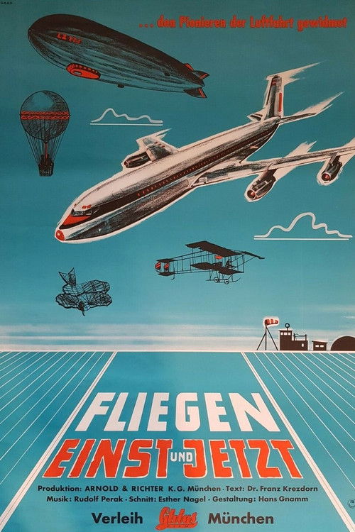 Fliegen - einst und jetzt (1956) poster