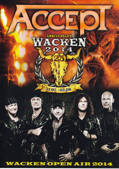 Accept: [2014] Wacken Open Air (2014) poster