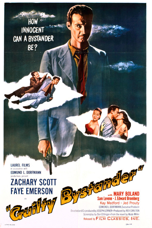 Guilty Bystander (1950) poster