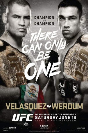 UFC 188: Velasquez vs. Werdum (2015) poster