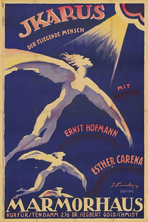 Ikarus, the Flying Man (1918) poster