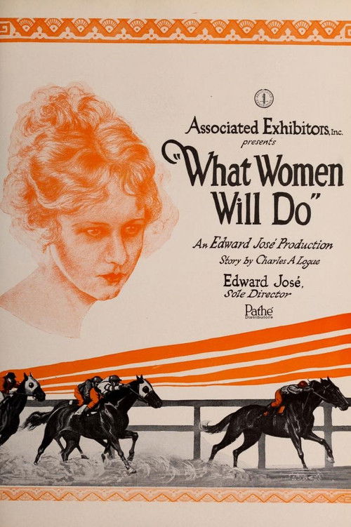 What Women Will Do (1921) poster
