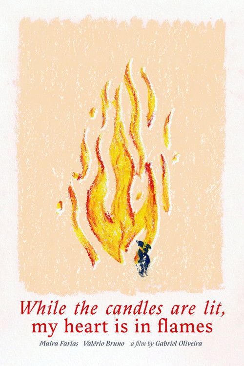 While the candles are lit, my heart is in flames (2024) poster