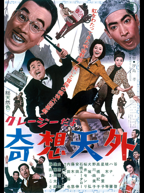 クレージーだよ 奇想天外 (1966) poster
