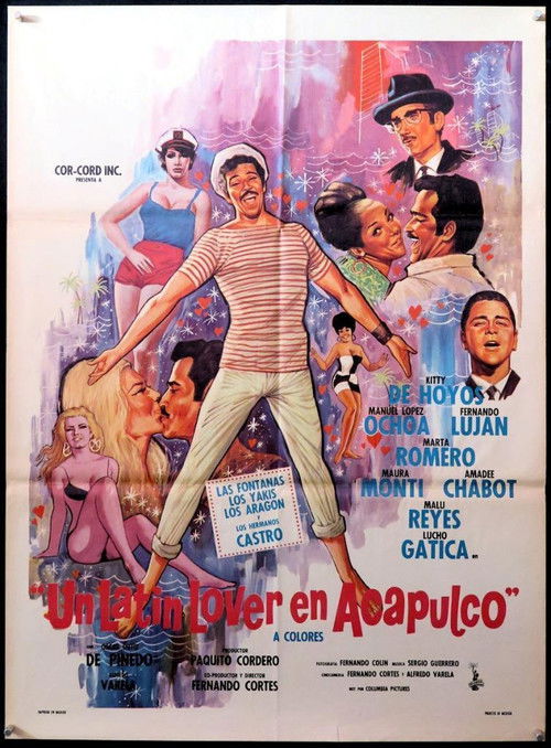 Un Latin lover en Acapulco (1967) poster