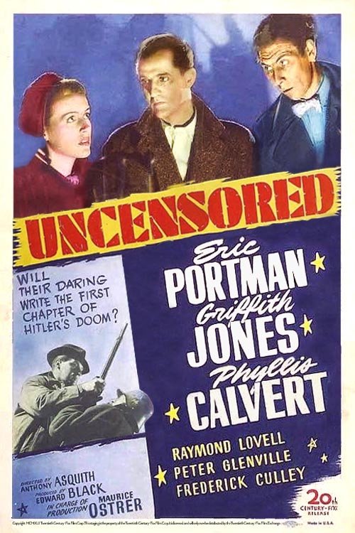 Uncensored (1942) poster