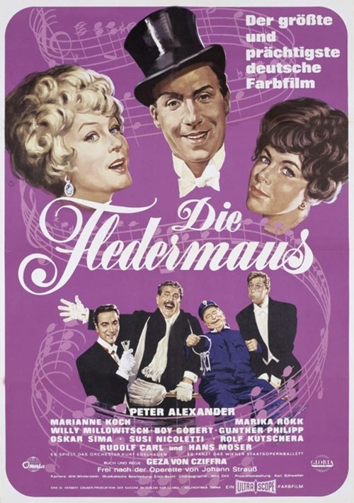 Die Fledermaus (1962) poster