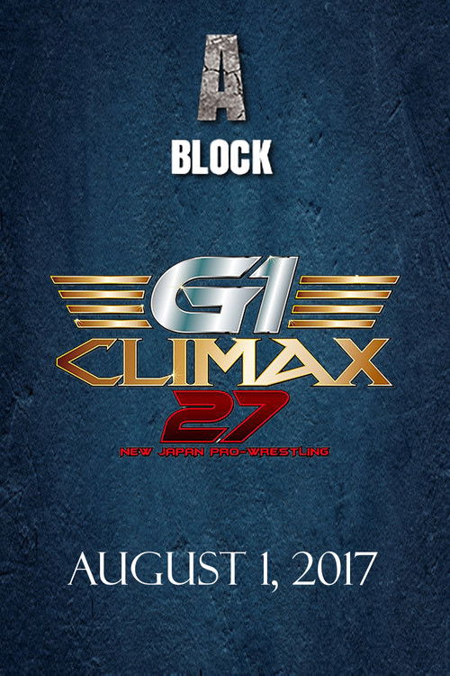 NJPW G1 Climax 27: Day 11 (2017) poster