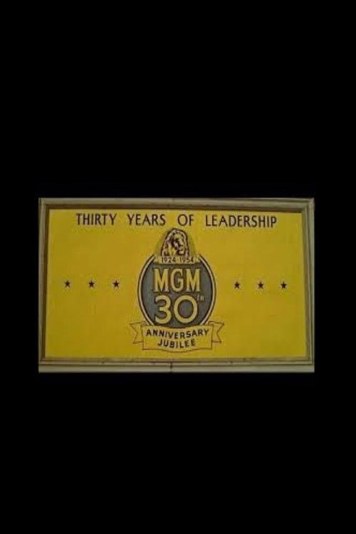 M-G-M Jubilee Overture (1954) poster