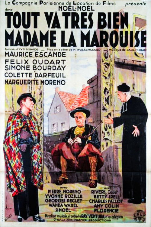 Everything is Going Very Well Madame la Marquise (1936) poster