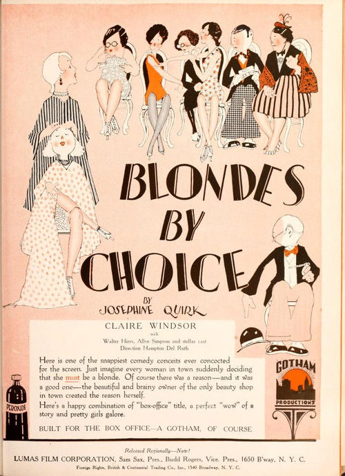 Blondes by Choice (1927) poster