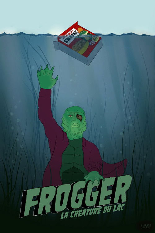 FROGGER, LA CREATURE DU LAC (2022) poster