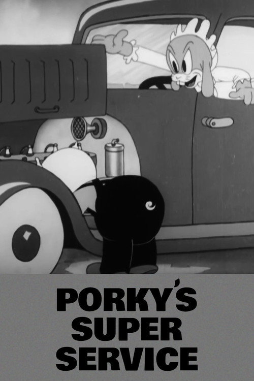 Porky's Super Service (1937) poster