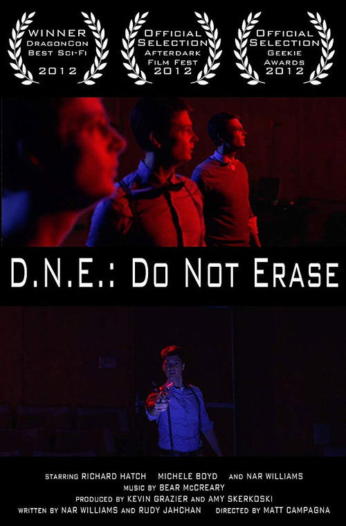 D.N.E.: Do Not Erase (2012) poster