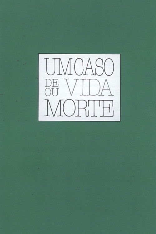 Um Caso de Vida ou Morte (1985) poster