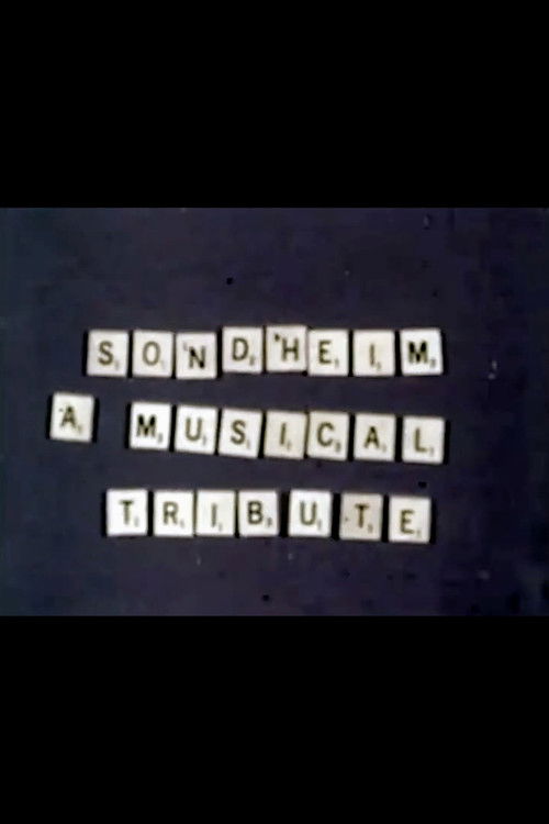 Sondheim: A Musical Tribute (1973) poster
