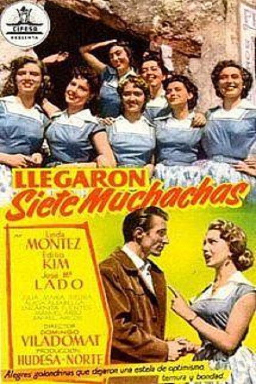 Llegaron siete muchachas (1957) poster