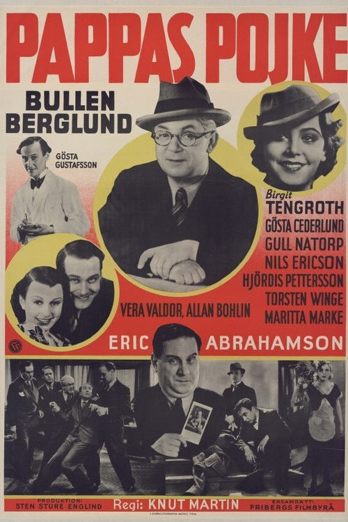 Pappas pojke (1937) poster