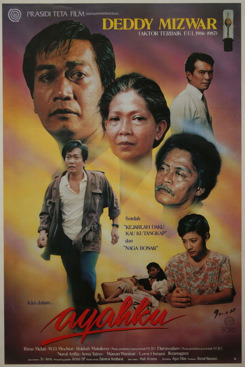 Ayahku (1987) poster