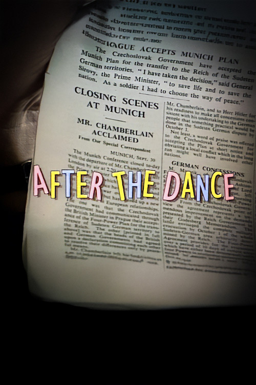 After the Dance (1992) poster