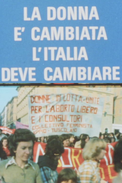 La donna è cambiata, l'Italia deve cambiare (1976) poster