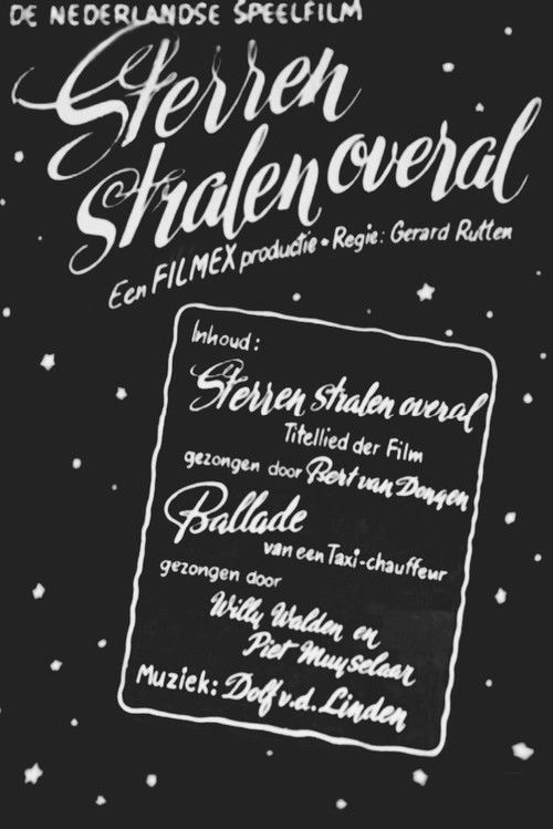 Sterren Stralen Overal (1953) poster