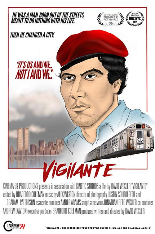Vigilante: The Incredible True Story of Curtis Sliwa & the Guardian Angels (2017) poster