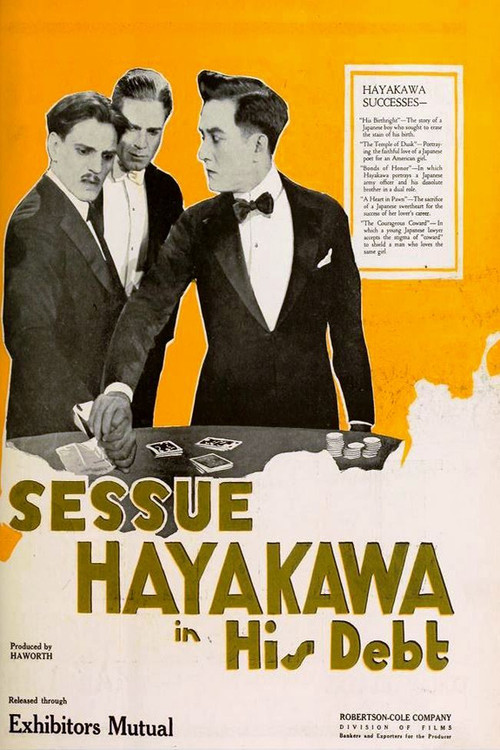 His Debt (1919) poster