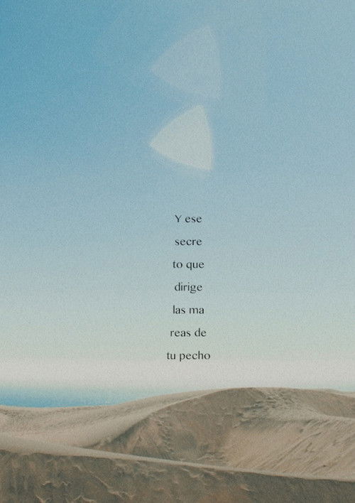 And that secret that moves the tides of your chest (2018) poster