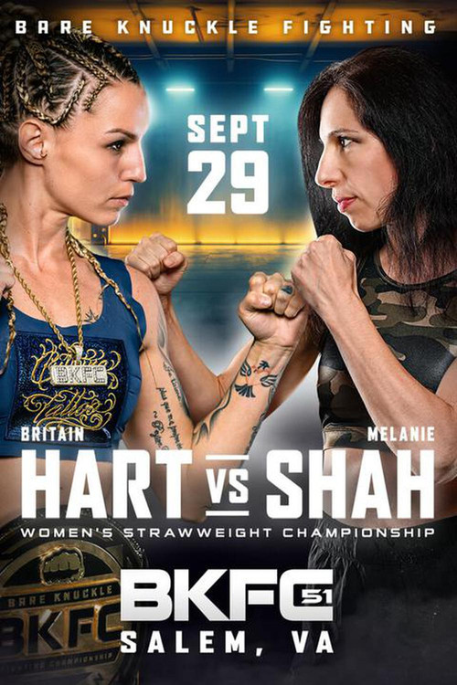 BKFC 51: Hart vs. Shah (2023) poster