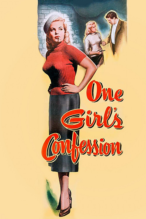 One Girl's Confession (1953) poster