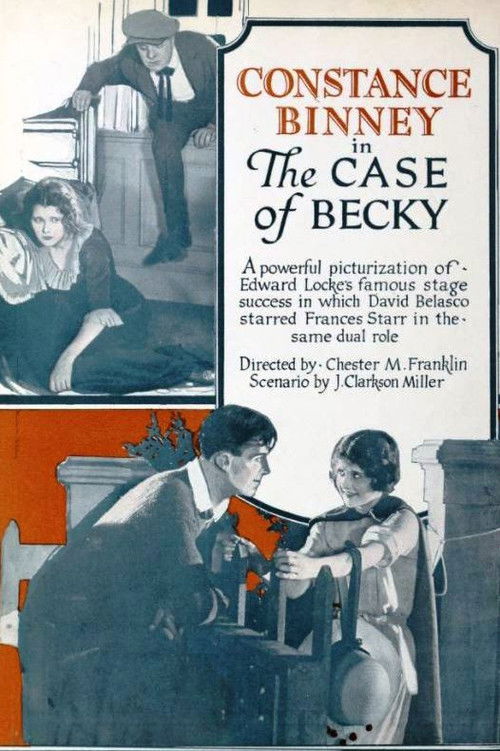 The Case of Becky (1921) poster
