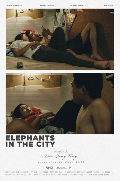 Elephants In The City (2021) poster