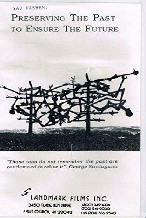 Yad Vashem: Preserving the Past to Ensure the Future (1989) poster