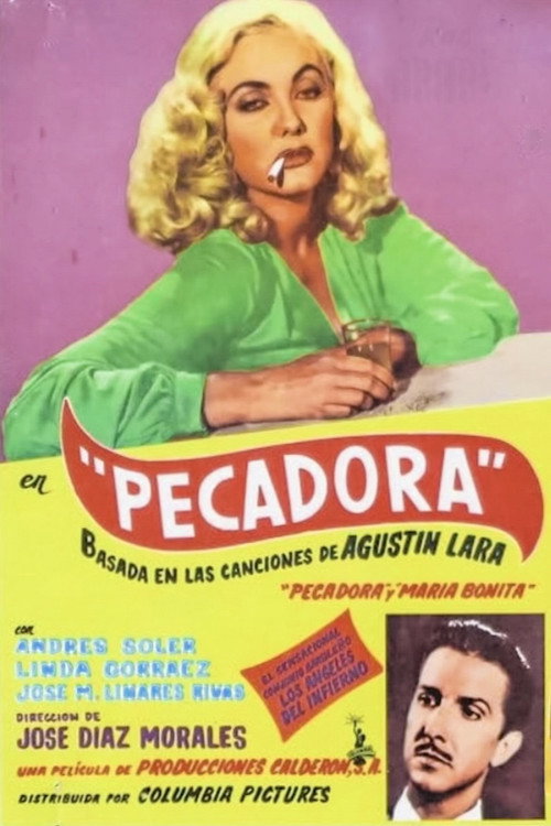 Pecadora (1947) poster