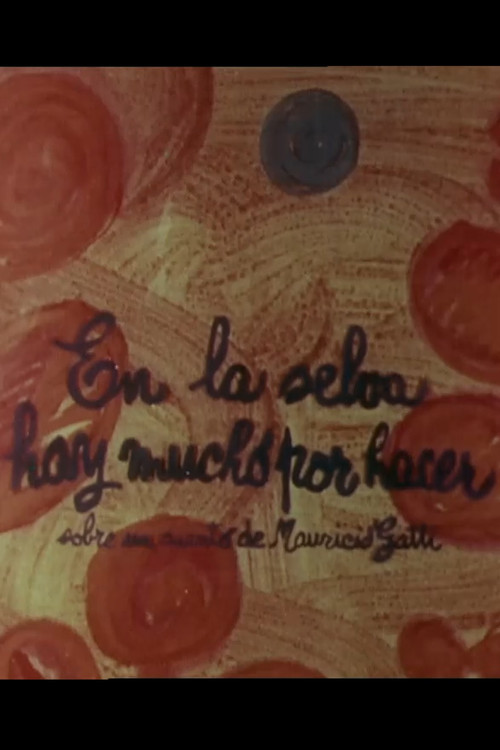 In the Jungle There Is Much to Do (1972) poster