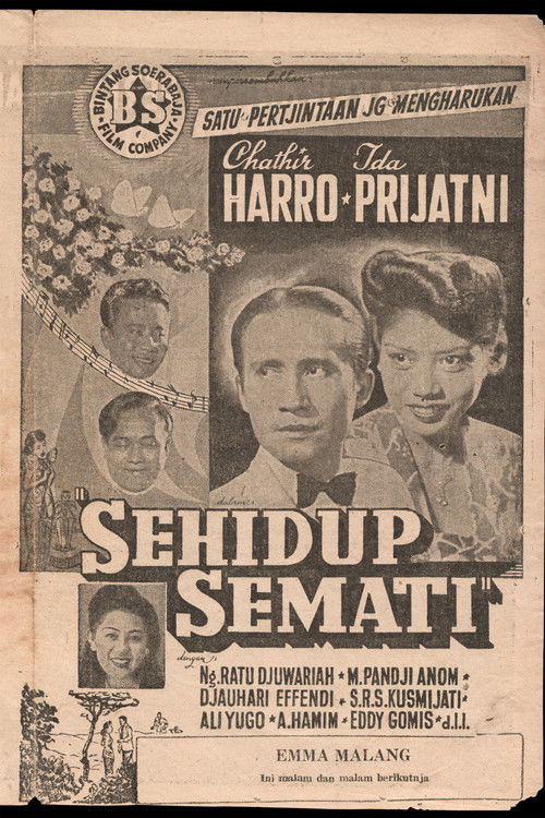 Sehidup Semati (1949) poster