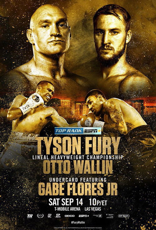 Tyson Fury vs. Otto Wallin (2019) poster
