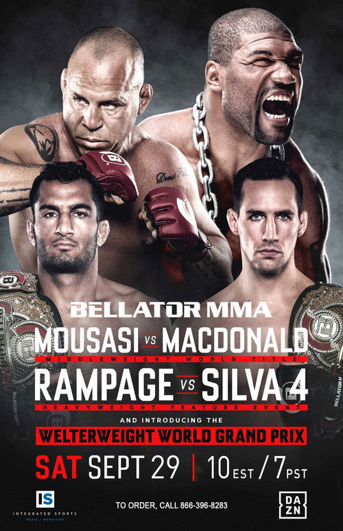 Bellator 206: Mousasi vs. MacDonald (2018) poster